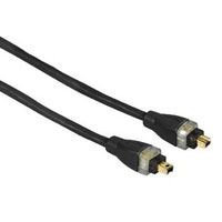 Hama FireWire Cable IEEE1394a 4-pin Plug - 4-pin Plug, 2 m, black (00041866)